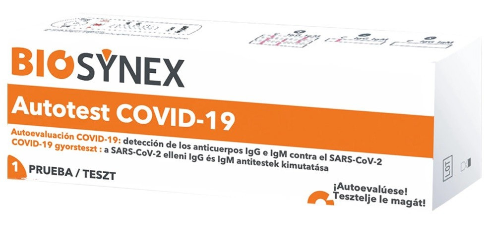 Biosynex Autotest Covid-19 gyorsteszt otthoni hasznlat
